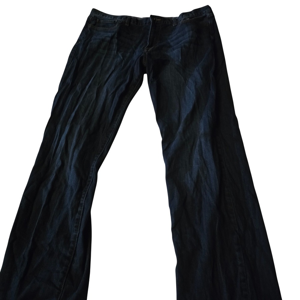 Lucky Brand 361 Vintage Straight Jeans Mens 40x34 Dark Wash Blue Denim